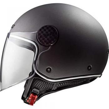LS2 Casco Jet OF558 Sphere Lux Titanio Mate Talla L