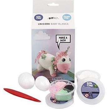 Creative Kids’ Pink Unicorn Clay Studio Kit