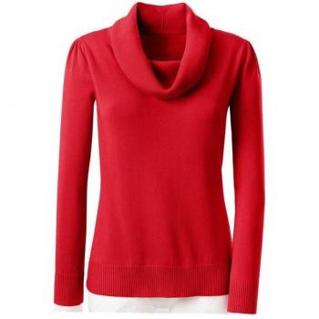 ALESSA W. Wasserfallpullover für Frauen, Größe 48