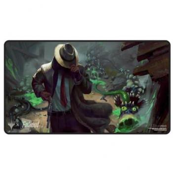 Ultra Pro Fallout Mysterious Stranger: Schwarze Spielmatte mit Muster