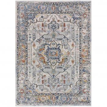 Alfombra interior vintage gris 140x200 cm