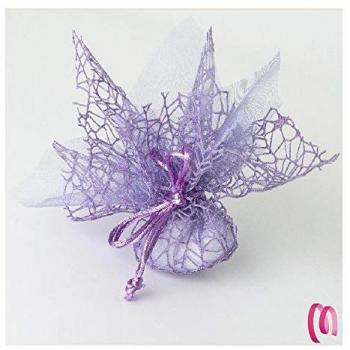 Sacchetti Velo Veletti Organza Rete Tulle Matrimonio Bomboniere
