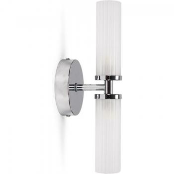 Canya Silver Bathroom Wall Light