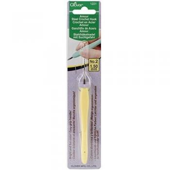 Clover Amour Crochet Hook No. 2 (1.5mm)