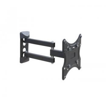 Support Mural TV Libox LB‑210 Wien 23‑42 Noir Acier Alliage – Montage Pivotant