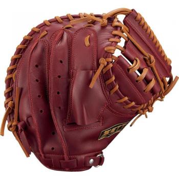 ZETT Soft Baseball Mitt Bordeaux BOak B Right Pitch