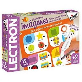 DISET Kid’s Learning Game – LECTRONA A APRENDO: 90 Questions, Enlarged Images, 3 Years & Above