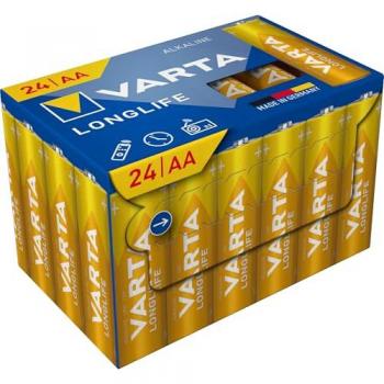 Piles AA Longlife Varta 24 pièces