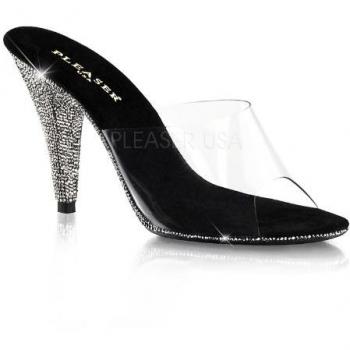 Fabulicious CARESS-401DM Pantolette für Damen, CLR/CLR/Schwarz, EU 35