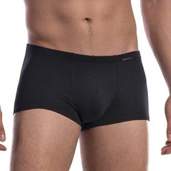 Olaf Benz Retro Boxer Minipants RED1601 Baumwolle Schwarz XL