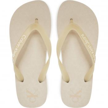 Calvin Klein Jeans Écru Infradito Flatform
