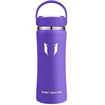 SparrowPeak 1L Wide Mouth Stainless Flask