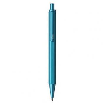 Stylo à bille rechargeable Rhodia Script turquoise 0,7 mm