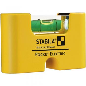 Nivel de burbuja Pocket Electric 7 cm Stabila