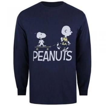 Vêtement homme t-shirt long-sleeve Peanuts Snoopy & Charlie