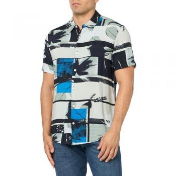 Camicia Guess Grigio M4GH64 Slim Fit