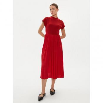 Tommy Hilfiger Rotes Alltagskleid – Regular‑Fit (WW0WW42020)