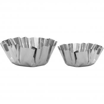Marisco Küchen-Schalen-Set 52x22 cm & 44x20 cm aus Edelstahl