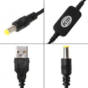 Cable de Impulso de Energía USB a 12V – 5,5 × 2,1 mm