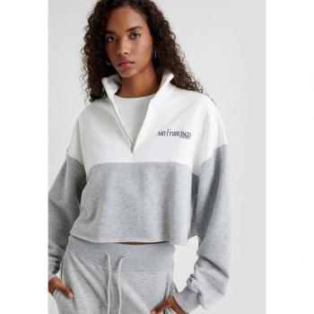 Koton Halbreißverschluss Sweatshirt für Damen