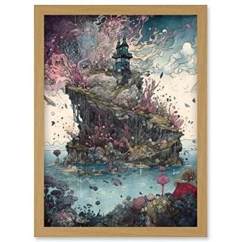 Marine Mirage – Fantasy Island Wall Print