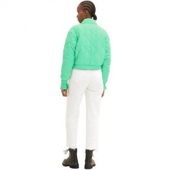 Tom Tailor Giacca Denim Verde Eco