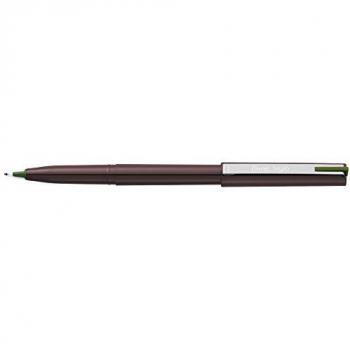 Feutre plume Pentel JM20 en plastique vert olive