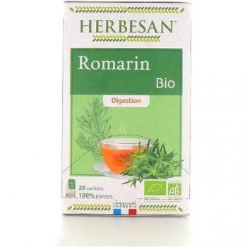 Herbesan Infusión Romero Bio, 20 Sobres (Spanish)