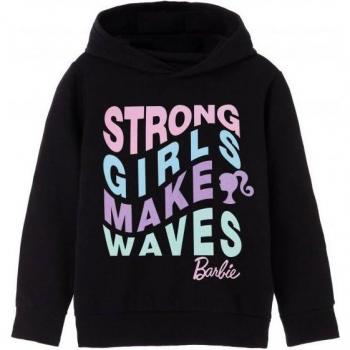 Barbie Guerrera Marina Sudadera Negra (8‑9)