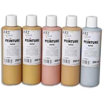 Coffret Acrylique Metallique Artline Art Plus 5 x 250ml Assortment