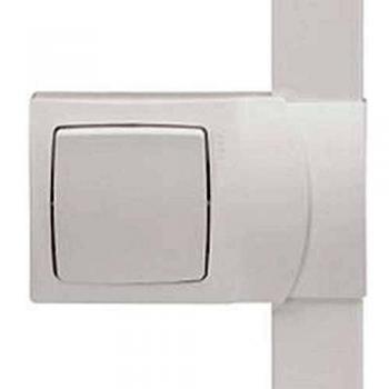 Legrand, DLPlus Frame, Appareillage Saillie, Blanc, Épaisseur des Moulures 20 mm, 1 Poste