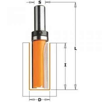 Fresa recta CMT HM S:6 D:15x30 con rodam