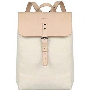 Backpack de Cuero Blanco Alva Off-White
