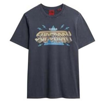 Superdry Rock Band T‑shirt XL Nero