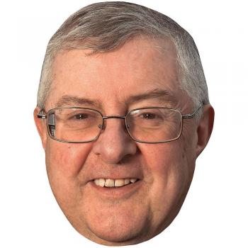 Masque plat Mark Drakeford (sourire)