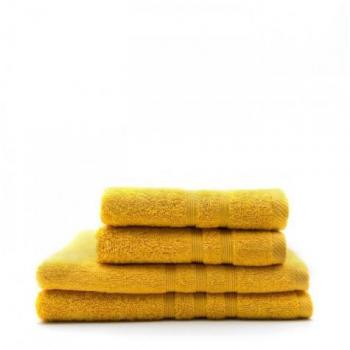 TODAY Toallas de Mano y Baño Amarillo (4 Piezas)