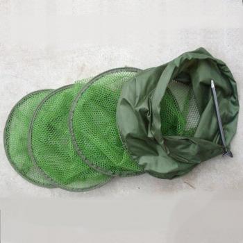 2.5M Fishing Net with Glued Steel Fork Fish Guards