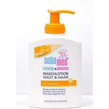 Sebamed Baby & Kind Waschlotion Haut & Haar mit Calendula, 200 ml