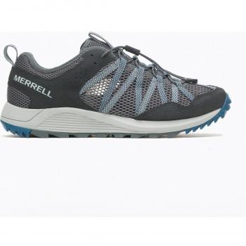 Merrell Wildwood Aerosport Footwear Black/Grey Men's UK 9.5