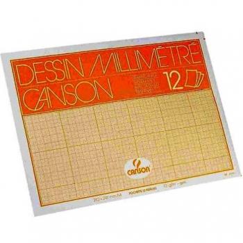 Canson Set di Carta Grafico Opaco 90 g A4