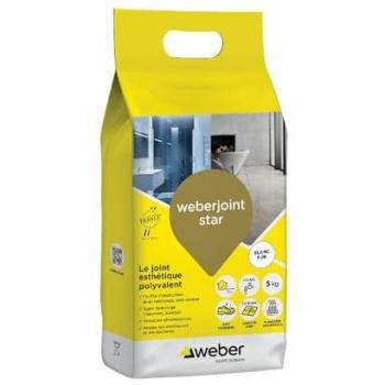 Joint HydroFugé pour Carrelage, 5 Kg, Spécial Intérieur et Extérieur