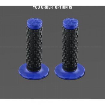 Supermoto Light Blue MX Grips for 7/8 Handlebars