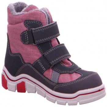 RICOSTA Klettstiefel für Kinder – Gabris Modell, Grau/Schwarz, 68 cm