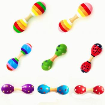 Farbenfrohe Maracas für Partys
