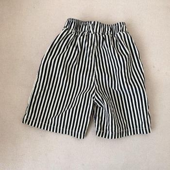 Pantalones Cortos de Pana para Niños Estilo Verano 2022