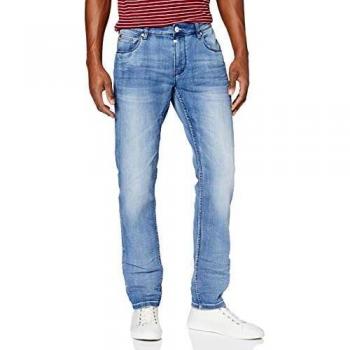Timezone Jean Slim Scotttz, Bleu (Antique Blue Wash 3636), W38/L32