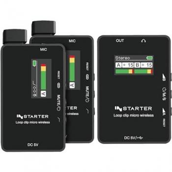 Instarter Lavalier Mikrofon mit 50m Reichweite