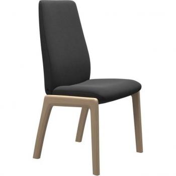 Stressless® Polsterstuhl Laurel – Microfaser DINAMICA, L‑Größe, High Back, Eiche Natur Beine