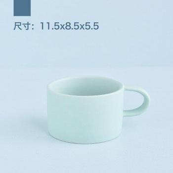 Tasse latte en céramique pure