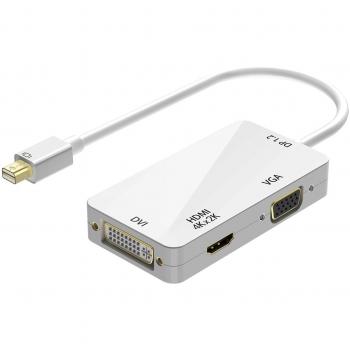 Convertidor Mini DisplayPort a HDMI DVI VGA 4Kx2K VicTsing